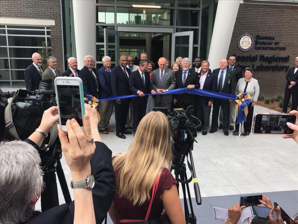 Georgia Bureau of Investigation Coastal Regional Crime Laboratory Holds Grand Opening